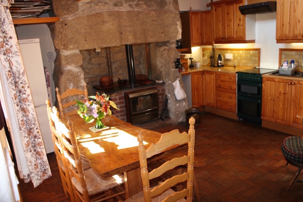 Bal Cottage Kitchen on entering