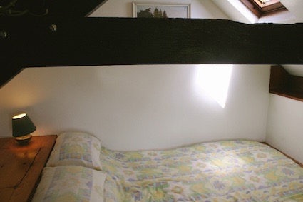 The Loft bedroom with Velux