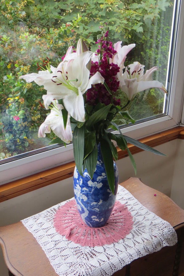 Visitors sometimes leave a present